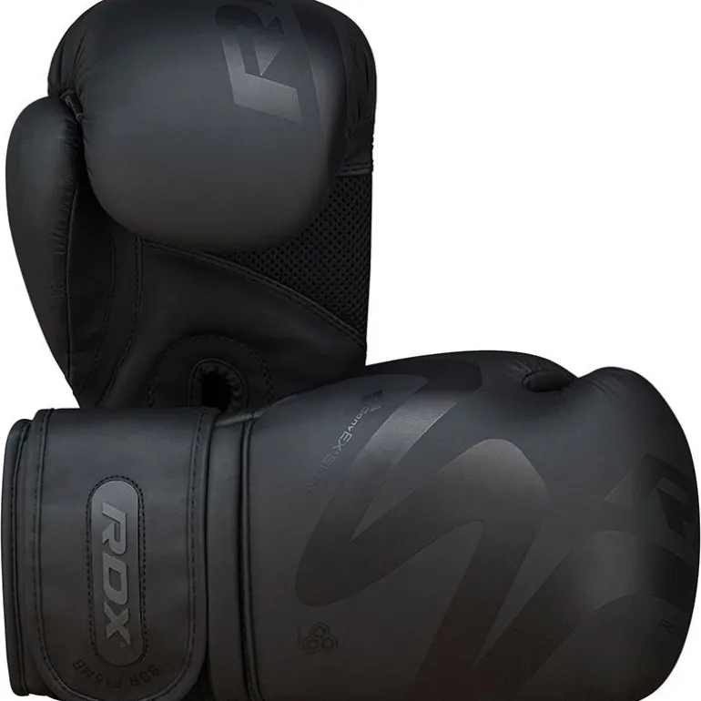 RDX F15 Noir Boxing Gloves & Pads