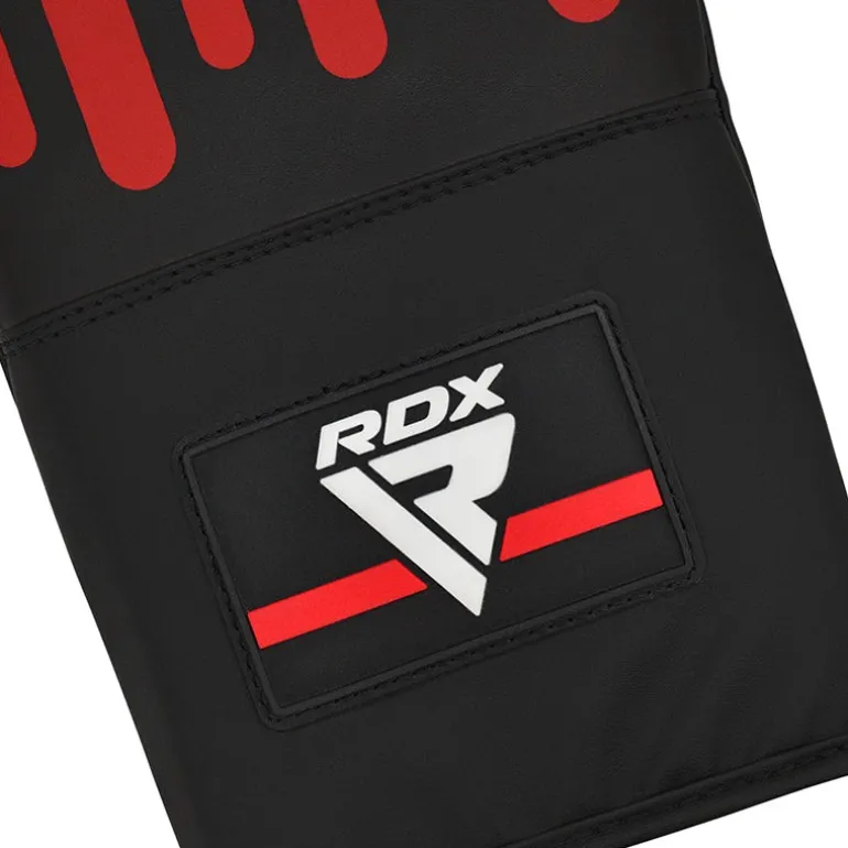 RDX F9R 4ft / 5ft 2-in-1 Black / Red Punch Bag for Boxing & MMA Training Set