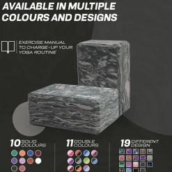 RDX GB EVA Foam High Density Non-Slips Yoga Block