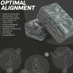 RDX GB EVA Foam High Density Non-Slips Yoga Block