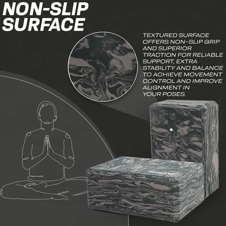 RDX GB EVA Foam High Density Non-Slips Yoga Block