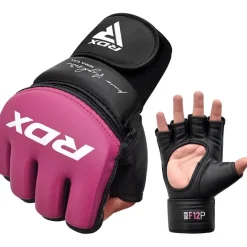 RDX GGR F-12 PLUS MMA Grappling Gloves Pink