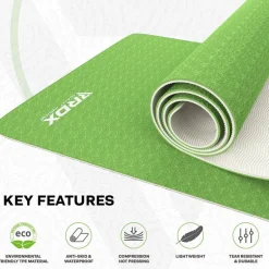 RDX GN 6mm TPE Yoga Mat