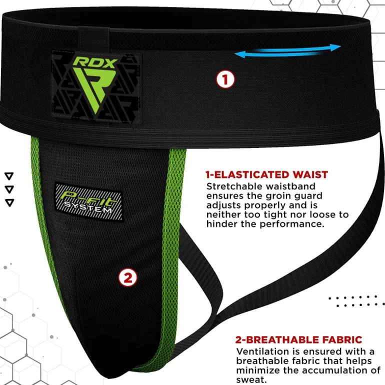 RDX H1 Groin Guard support with Gel Cup
