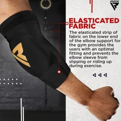 RDX HY CE Certified Padded Elbow Sleeve for Muay Thai & MMA Workout OEKO-TEX®Standard 100 certified
