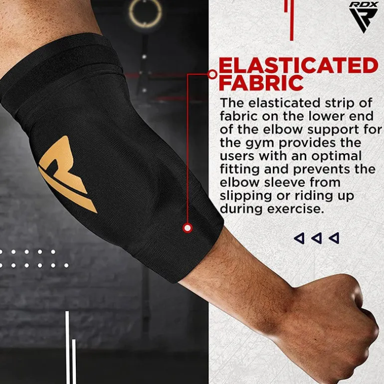 RDX HY CE Certified Padded Elbow Sleeve for Muay Thai & MMA Workout OEKO-TEX®Standard 100 certified
