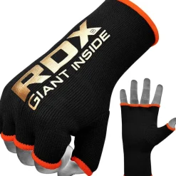 RDX HY Inner Gloves Elasticated Half Finger for Boxing, MMA Knuckle Protection OEKO-TEX®Standard 100 certified