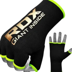 RDX HY Inner Gloves Elasticated Half Finger for Boxing, MMA Knuckle Protection OEKO-TEX®Standard 100 certified