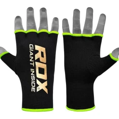 RDX HY Inner Gloves Elasticated Half Finger for Boxing, MMA Knuckle Protection OEKO-TEX®Standard 100 certified