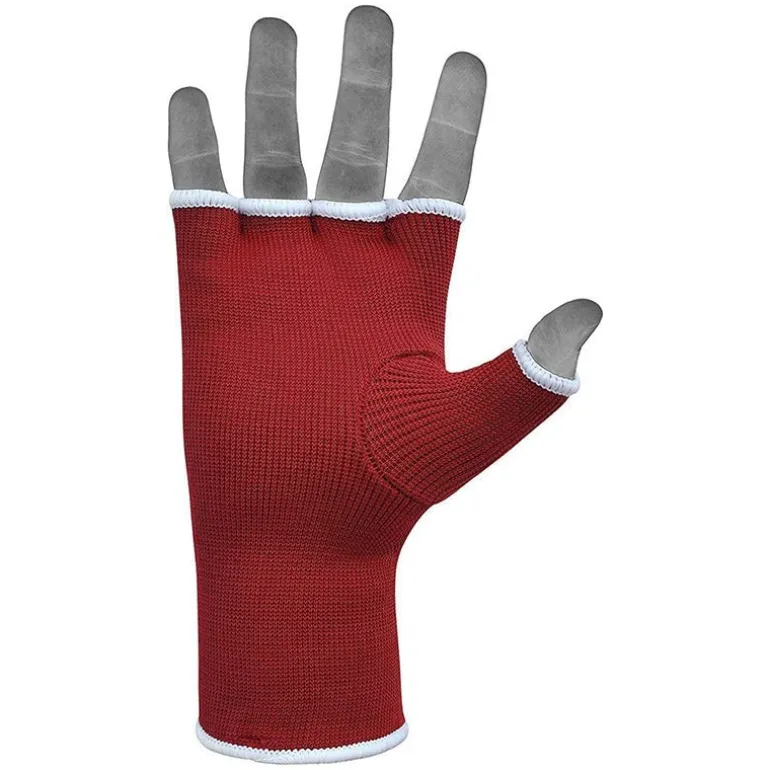 RDX HY Inner Gloves Elasticated Half Finger for Boxing, MMA Knuckle Protection OEKO-TEX®Standard 100 certified
