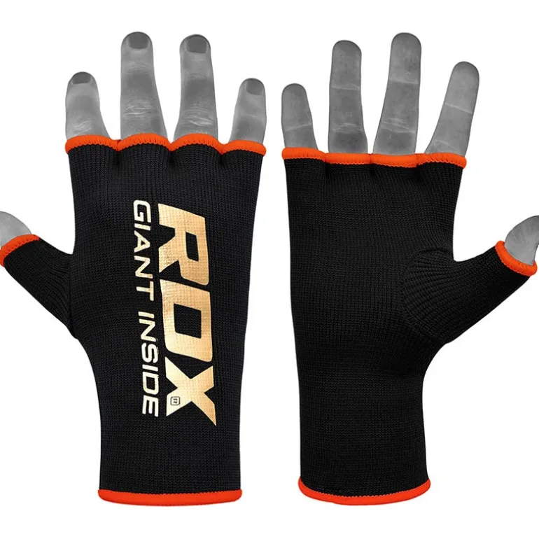 RDX HY Inner Gloves Elasticated Half Finger for Boxing, MMA Knuckle Protection OEKO-TEX®Standard 100 certified