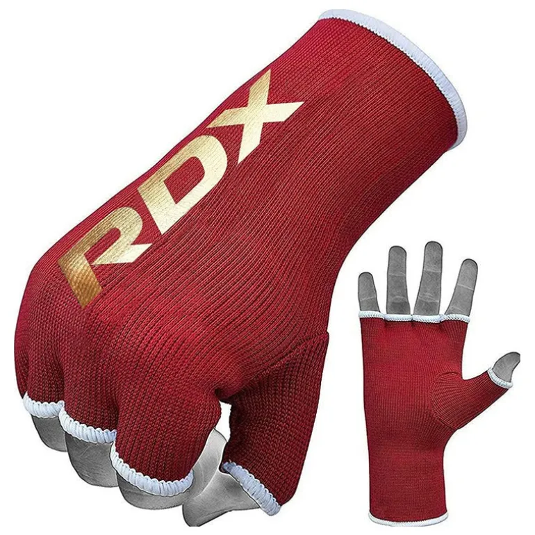 RDX HY Inner Gloves Elasticated Half Finger for Boxing, MMA Knuckle Protection OEKO-TEX®Standard 100 certified
