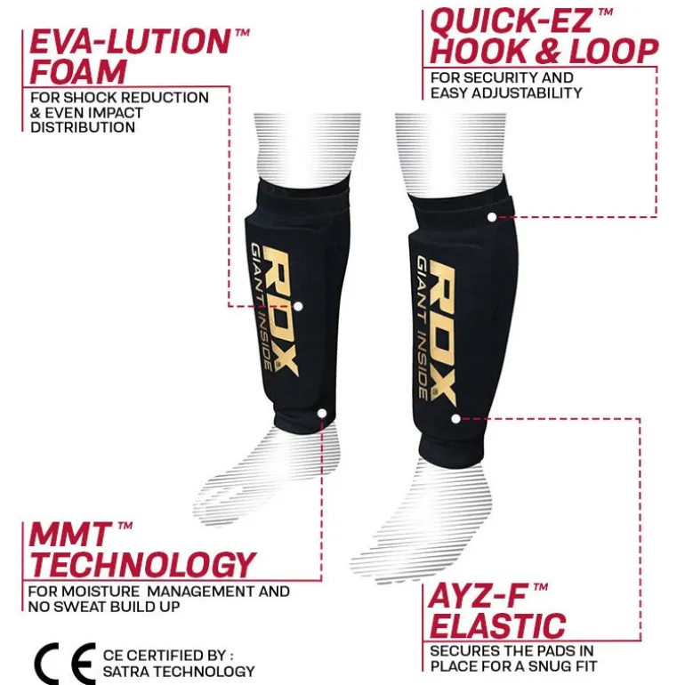 RDX HY MMA Shin Guard Protection Shields OEKO-TEX®Standard 100 certified