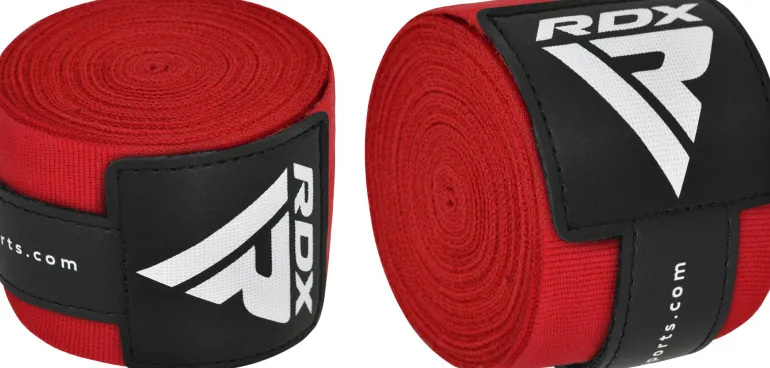 RDX IBA Boxing Hand Wraps Red
