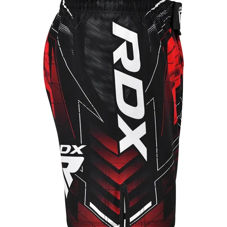 RDX IMMAF Approved MMA Fight & Training Shorts Red