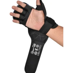 RDX IMMAF Approved Shooter Grappling Gloves Blue