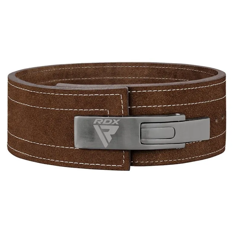 RDX 4 INCH IPL / USPA & World Powerlifting Congress APPROVED Powerlifting Leather Gym Belt