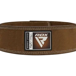 RDX 4 INCH IPL / USPA & World Powerlifting Congress APPROVED Powerlifting Leather Gym Belt