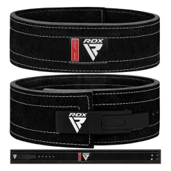 RDX 4 INCH IPL / USPA & World Powerlifting Congress APPROVED Powerlifting Leather Gym Belt