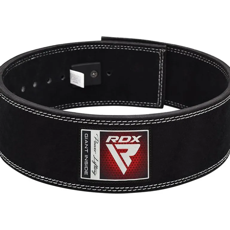 RDX 4 INCH IPL / USPA & World Powerlifting Congress APPROVED Powerlifting Leather Gym Belt
