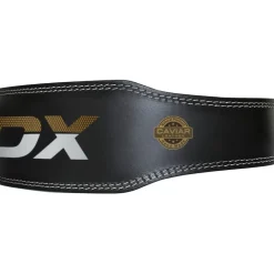 RDX 6 Inch Leather Gym Belt