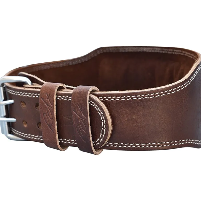 RDX 4 Inch Leather Weightlifting Belt