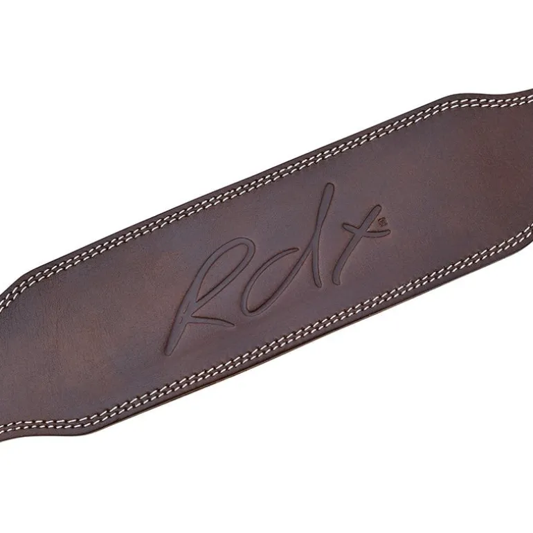 RDX 4 Inch Leather Weightlifting Belt