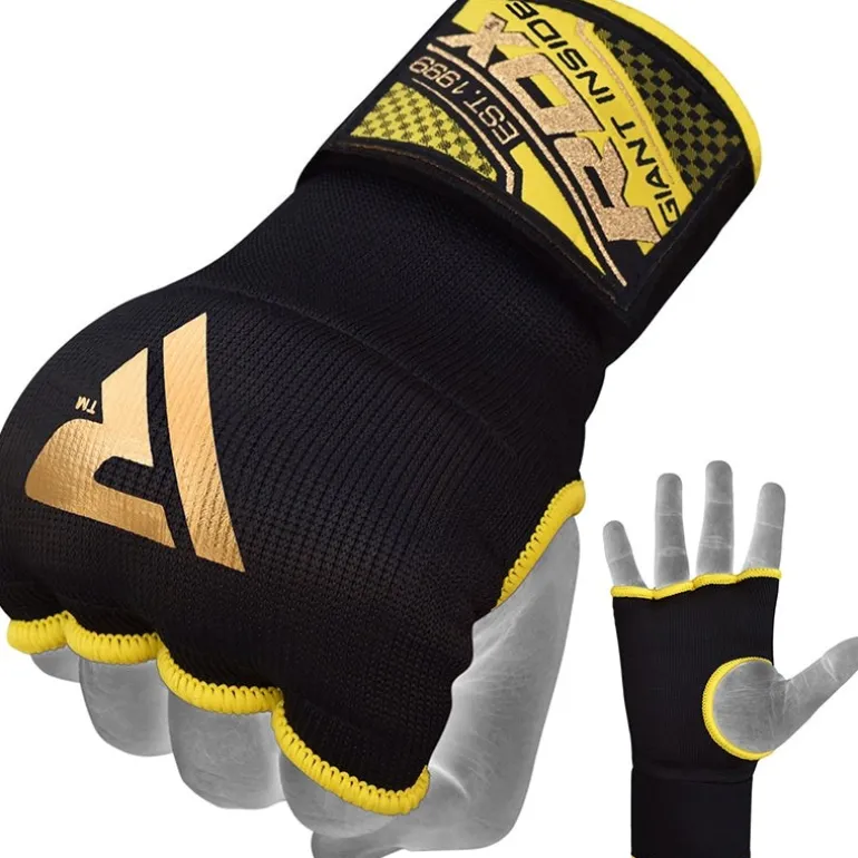 RDX IS Gel Padded Inner Gloves Hook & Loop Wrist Strap For Knuckle Protection OEKO-TEX® Standard 100 Certified