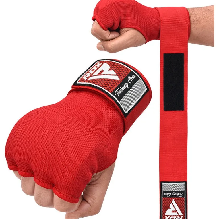 RDX IS Gel Padded Inner Gloves Hook & Loop Wrist Strap For Knuckle Protection OEKO-TEX® Standard 100 Certified