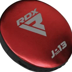 RDX J13 KIDS 8oz Red boxing gloves and focus Pads Set