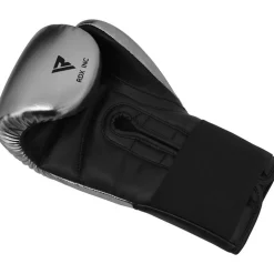 RDX J13 KIDS 8oz SILVER Boxing Gloves & Pads Set
