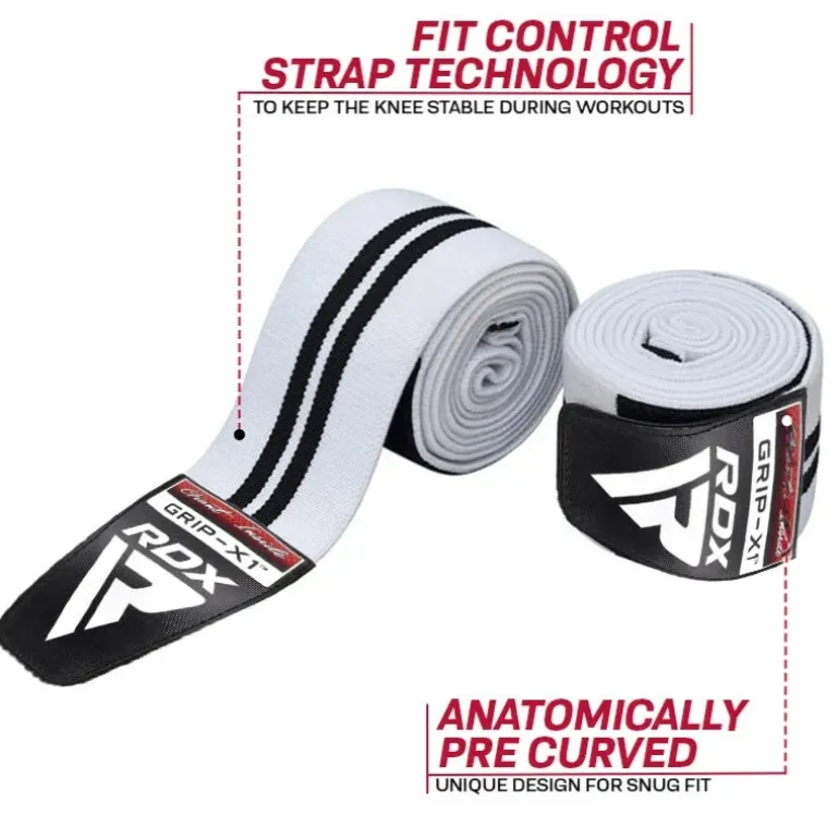 RDX K1 IPL & USPA Approved Knee Wraps For Power & Weight Lifting Gym Workouts Oeko-Tex Standard 100 Certified