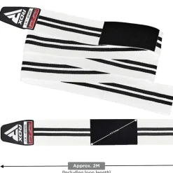 RDX K1 IPL & USPA Approved Knee Wraps For Power & Weight Lifting Gym Workouts Oeko-Tex Standard 100 Certified