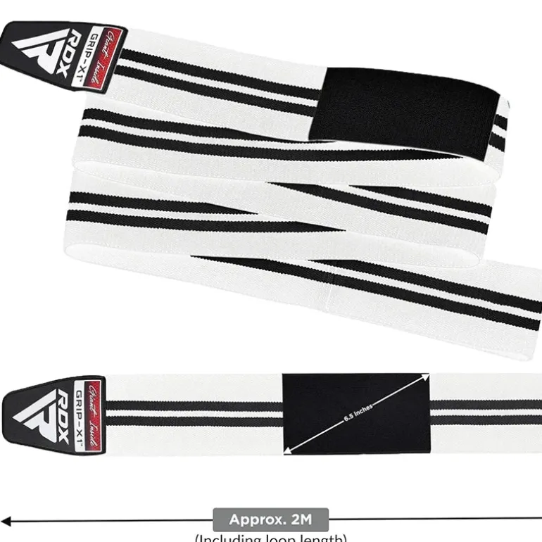 RDX K1 IPL & USPA Approved Knee Wraps For Power & Weight Lifting Gym Workouts Oeko-Tex Standard 100 Certified