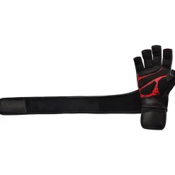 RDX L7 Crown Leather Fitness Gloves with Strap