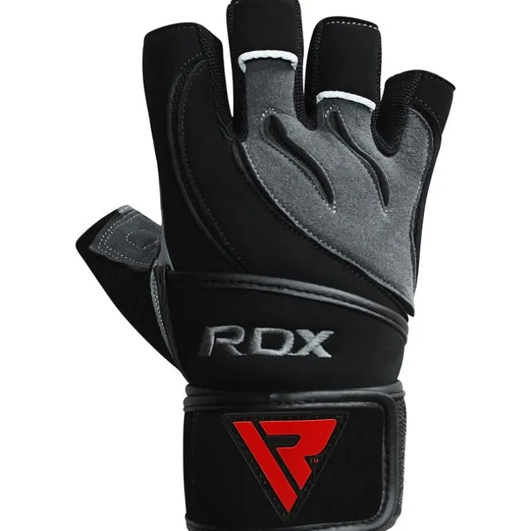 RDX L4 Deepoq Leather Gym Gloves