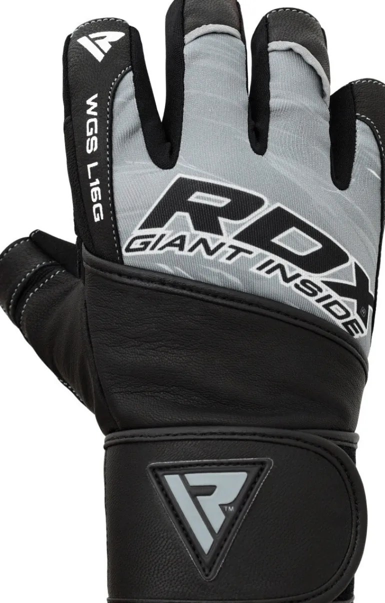 RDX L16 Gym Gloves With Wrist Strap