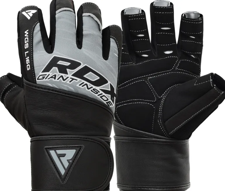 RDX L16 Gym Gloves With Wrist Strap