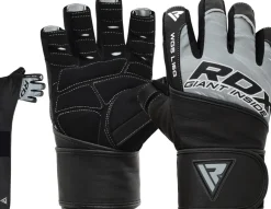 RDX L16 Gym Gloves With Wrist Strap