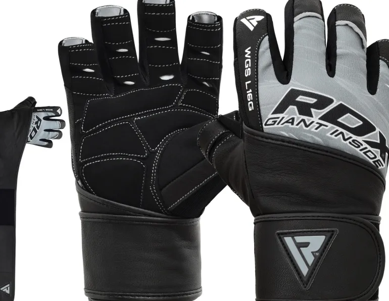 RDX L16 Gym Gloves With Wrist Strap
