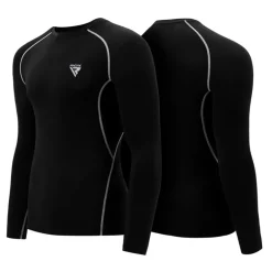 RDX L5 Long Sleeve Black Rash Guard