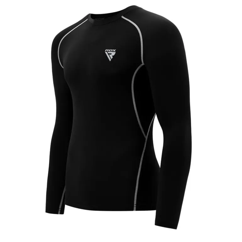 RDX L5 Long Sleeve Black Rash Guard