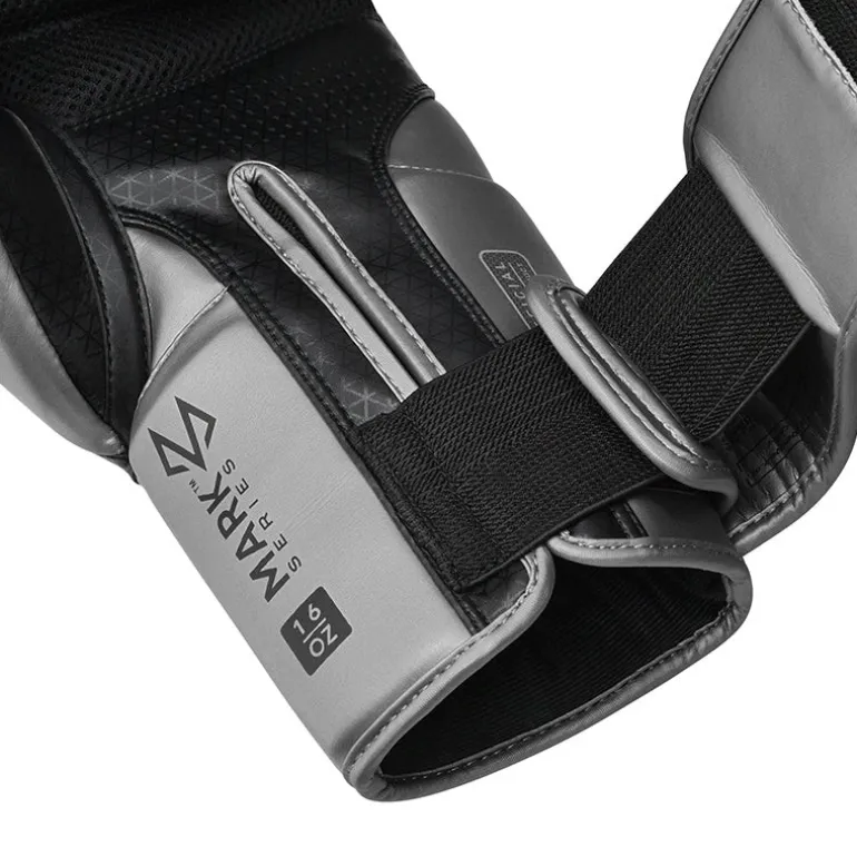 RDX L2 Mark Pro Sparring Boxing Gloves Hook and loop Black / Golden