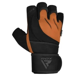 RDX L4 Open Finger Weightlifting Gym Gloves