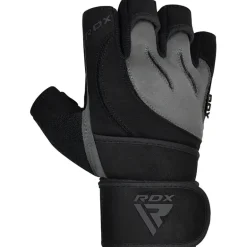 RDX L4 Open Finger Weightlifting Gym Gloves