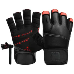 RDX L7 Weight Lifting Leather Gym Gloves