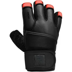 RDX L7 Weight Lifting Leather Gym Gloves