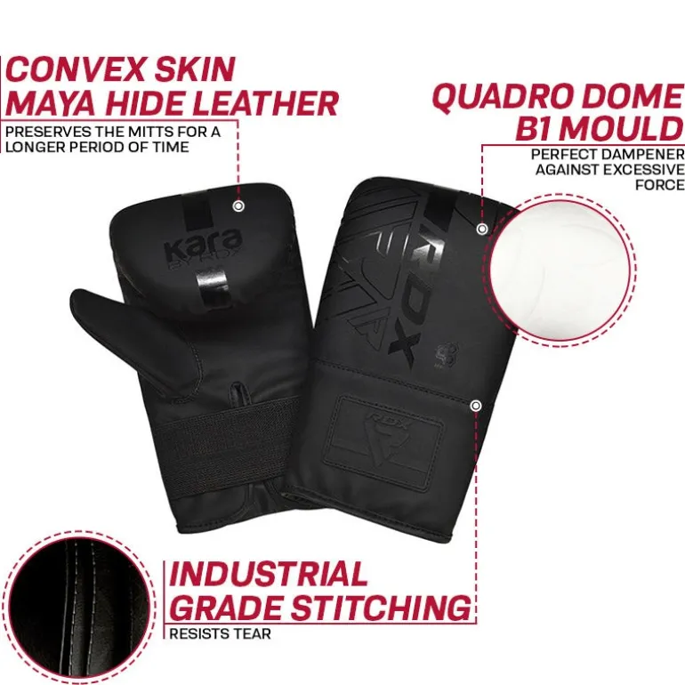 RDX Maize Punch Bag Black