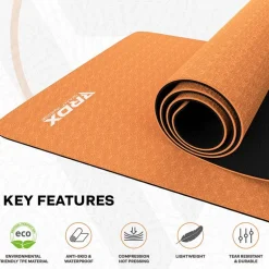 RDX MB 6mm TPE Yoga Mat