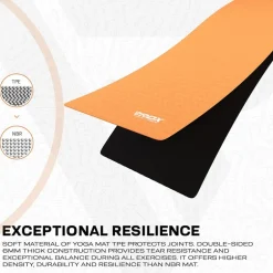 RDX MB 6mm TPE Yoga Mat